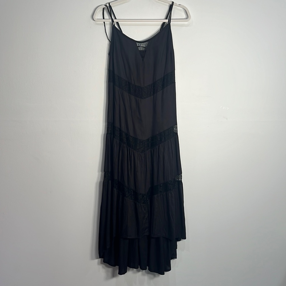 Billabong Black Maxi Dress Size XS Spaghetti Strap